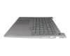 05619009M063 teclado incl. topcase original Lenovo FR (francés) gris/canaso con retroiluminacion