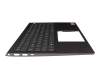 0JVYYX teclado incl. topcase original Dell DE (alemán) negro/canaso con retroiluminacion