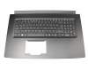 0KN1-0T1GE12 teclado incl. topcase original Acer DE (alemán) negro/negro