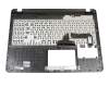 0KN1-3X1GE12 teclado incl. topcase original Pega DE (alemán) negro/canaso