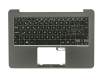 0KNB0-3130SF00 teclado incl. topcase original Asus SF (suiza-francés) negro/canaso