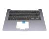 0KNB0-412BGE00 teclado incl. topcase original Asus DE (alemán) negro/antracita