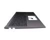 0KNB0-5113GE00 teclado incl. topcase original Asus DE (alemán) negro/canaso