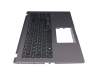 0KNB0-5117GE00 teclado incl. topcase original Asus DE (alemán) negro/canaso