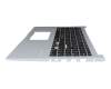 0KNB0-511FGE00 teclado incl. topcase original Asus DE (alemán) negro/plateado