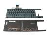 0KNB0-5622UI00 teclado original Asus US (Inglés) azul con retroiluminacion