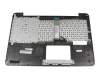0KNB0-6113GE00 teclado incl. topcase original Asus DE (alemán) negro/plateado
