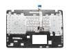 0KNB0-612NGE00 teclado incl. topcase original Asus DE (alemán) negro/plateado