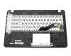 0KNB0-6706GE00 teclado incl. topcase original Asus DE (alemán) negro/oro incluyendo soporte ODD