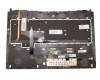 0KNB0-E600SF00 teclado incl. topcase original Asus SF (suiza-francés) negro/negro con retroiluminacion