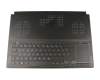 0KNR0-6617GE00 teclado incl. topcase original Asus DE (alemán) negro/negro con retroiluminacion