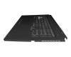 0KNR0-661VGE00 teclado incl. topcase original Asus DE (alemán) negro/transparente/negro con retroiluminacion