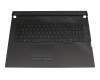 0KNR0-6818GE00 teclado incl. topcase original Asus DE (alemán) negro/negro con retroiluminacion