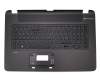 765806-041 teclado incl. topcase original HP DE (alemán) negro/negro