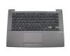 90R-NUE1K2980Y teclado incl. topcase Asus DE (alemán) negro/negro