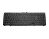 733688-041 teclado original HP DE (alemán) negro/negro con retroiluminacion y mouse-stick