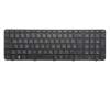2B-04908Q110 teclado original HP DE (alemán) negro/negro/mate