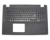 Teclado incl. topcase DE (alemán) negro/negro original para Acer Aspire ES1-711