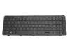 768130-041 teclado HP DE (alemán) negro/negro/mate con retroiluminacion