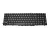 Teclado DE (alemán) negro con retroiluminación para Mifcom XG7 (P775TM1-G) (ID: 7380)