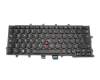 04X0189 teclado original Lenovo DE (alemán) negro/gris marengo con retroiluminacion y mouse-stick