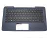NSK-WD1PU 0G teclado incl. topcase original Darfon DE (alemán) negro/negro
