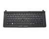 Teclado incl. topcase DE (alemán) negro/negro con mouse stick original para Acer Switch 12 (SW5-271)