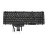 Teclado DE (alemán) negro con retroiluminación y mouse-stick original para Dell Latitude 15 (5591)