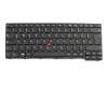 Teclado DE (alemán) color negro/chiclet negro/mate con mouse-stick original para Lenovo ThinkPad E460 (20ET/20EU)