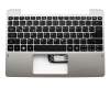 6B.G60N5.014 teclado incl. topcase original Acer DE (alemán) negro/canaso
