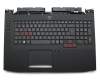 6B.Q04N5.017 teclado incl. topcase original Acer DE (alemán) negro/negro con retroiluminacion