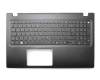 6B.GADN7.010 teclado incl. topcase original Acer DE (alemán) negro/negro