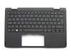 Teclado incl. topcase DE (alemán) negro/negro original para Acer Aspire R11 (R3-131T)