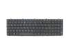 Teclado DE (alemán) color negro/chiclet negro/mate para Nexoc G728II (W370ST)