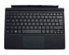 Teclado incl. topcase DE (alemán) negro/negro con retroiluminacion original para Asus Transformer 4 Pro T304UA