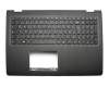 35041228 teclado incl. topcase original Medion DE (alemán) negro/negro