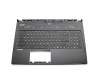 Teclado incl. topcase DE (alemán) negro/negro con retroiluminacion original para MSI WS60 6QJ/6QI/6QH/7RJ (MS-16H8)