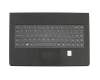 5CB0G97347 teclado incl. topcase original Lenovo US (Inglés) negro/negro con retroiluminacion