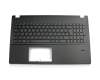 Teclado incl. topcase DE (alemán) negro/negro original para Asus Pro P553UA