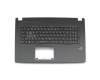 90NB0DM1-R32GE0 teclado incl. topcase original Asus DE (alemán) negro/negro con retroiluminacion RGB