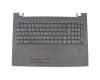 Teclado incl. topcase DE (alemán) negro/negro original para Lenovo V510-15IKB (80WQ)