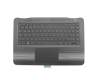 856186-041 teclado incl. topcase original HP DE (alemán) negro/negro