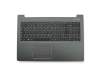 11172258 teclado incl. topcase original Lenovo DE (alemán) negro/canaso
