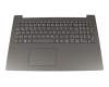 AM13R000600 teclado incl. topcase original Lenovo DE (alemán) gris/canaso