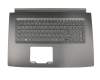 NKI1517047 teclado incl. topcase original Acer DE (alemán) negro/negro con retroiluminacion (GTX 1060)