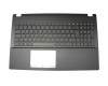 Teclado incl. topcase DE (alemán) negro/negro original para Asus Pro P2530UA