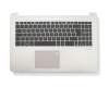 0KNB0-5600GE00 teclado incl. topcase original Asus DE (alemán) negro/plateado con retroiluminacion y fingerprint