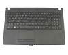 70N13P1T12C0 teclado incl. topcase original Acer DE (alemán) negro/negro con retroiluminacion