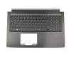 6B.GP8N2.012 teclado incl. topcase original Acer DE (alemán) negro/negro