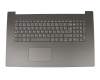 5CB0N96231 teclado incl. topcase original Lenovo FR (francés) gris/canaso
